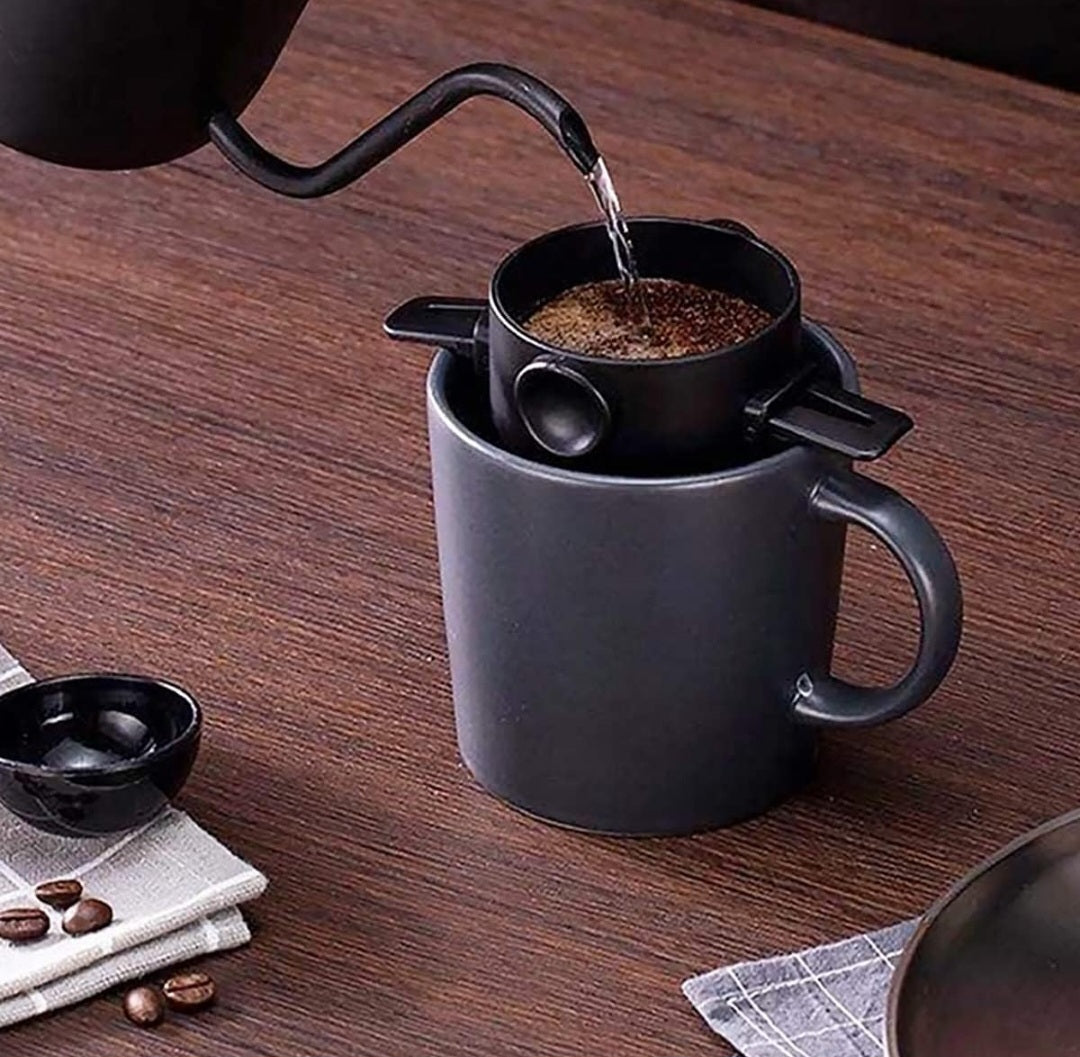 Travel coffee filter